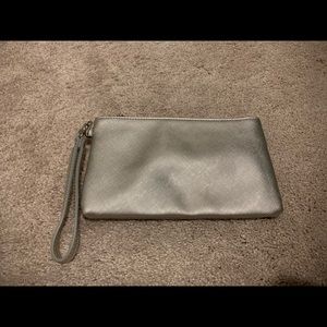 Express Silver Wristlet